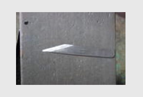 使用後のお手入れ：研ぎ方（荒仕上）